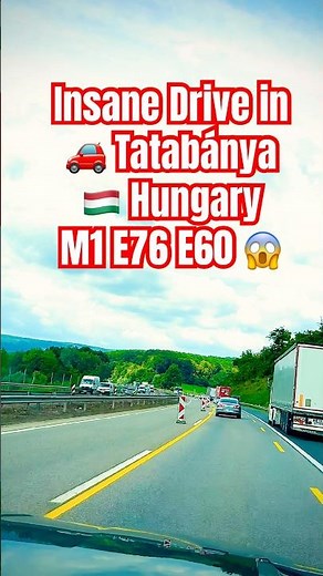 🇭🇺Insane Drive Tatabánya Hungary #shorts #hungary #ytshorts #travel #viral #reels #trending #yt
