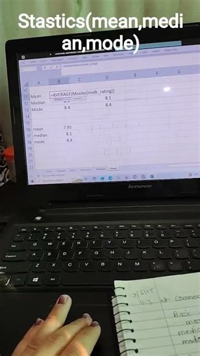 "Mean, Median, Mode Trick For Beginners"🔥......#statistics #meanmedianmode #dataanalytics #learning