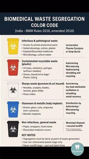 💉💊Dmlt Biomedical waste management #shorts #viralshorts