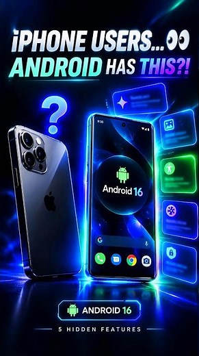 5 NEW Android Features You Need to Know in 2026 🤯 | Android vs iPhone #shorts