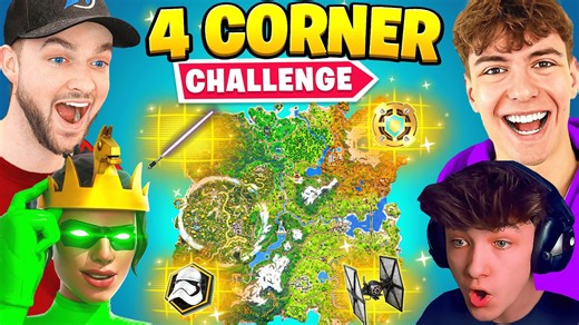 NEW MYTHIC 4 Corner Challenge in Fortnite Season 3! (Star Wars)