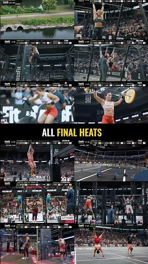 All 2025 CrossFit Games Final Heats Now on YouTube