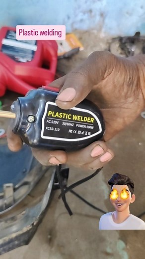 Plastic welding machine uses and advantages explained video simple trick Veeru mechanic Telugu | Veeru Mechanic