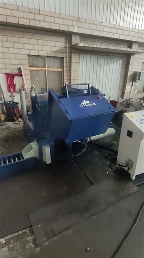 Metal Shavings Compress Baler#recycle #machine #copper #scraper #aluminium #shavings #baler