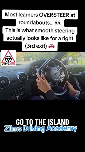 This is why some people fail roundabouts… watch the hands 👀#drivinginstructor