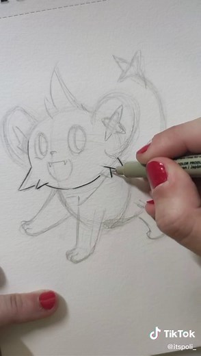 How to Draw Shinx from Pokemon | Step by Step Tutorial