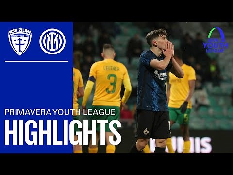 ZILINA 3-1 INTER | U19 HIGHLIGHTS | UEFA Youth League play-offs