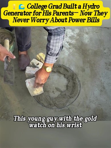 #DIY #HydroPower #MiniDam #StudentEngineer #foryoupage | mini dam build