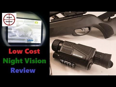 Best Low Cost Night Vision (Suncore P1-0450 Review) w/ Rifle Mount
