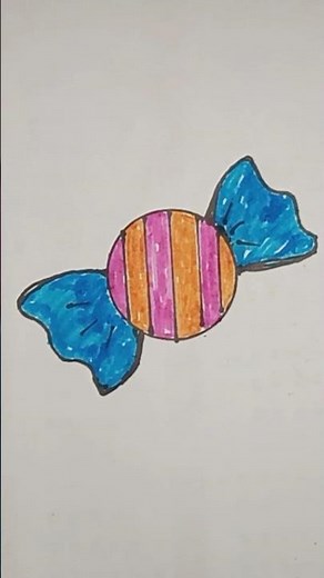 cute chocolate drawing for kids