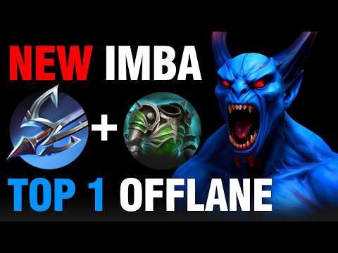 NIGHT STALKER OFFLANE NEW META 7.41a Harpoon + Assault Cuirass BUILD | Immortal