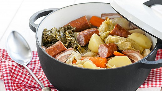 Recette Potée au chou vert (facile, rapide)