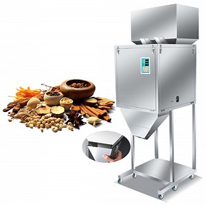 [Hot Item] 9999g Dual-Head Automatic Pellet and Powder Portioning Machine Intelligent Quantitative Dispenser