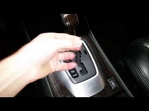2001-2006 Acura MDX How To Release Shift Lock Mechanism - Move From Park To Neutral - Gear Selector