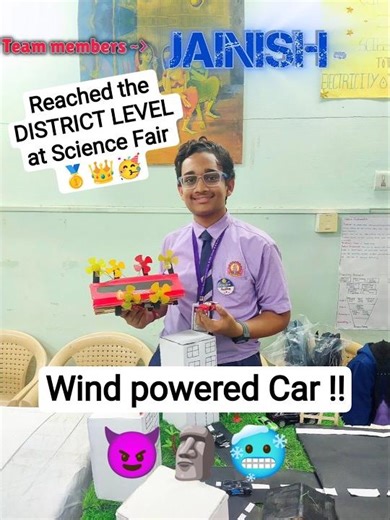 Ready to BLAST the District Level at Science Fair with our Brand New Idea🥶🗿😈#viral#performance#fyp