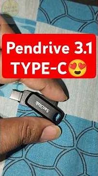 SanDisk Ultra Dual Drive Go SDDDC3-128G-135 128GB USB 3.1 Type C Pen 3 OTG Pendrive | ONINE UNBOXING