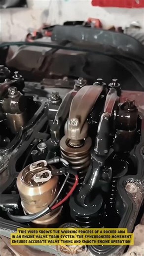 Engine Valve Train Assembly with Lubrication Check – Good Tools and Machinery in Daily Work