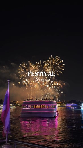 Vijit Chao Phraya 2025: Festival de Fuegos Artificiales