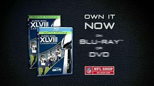 NFL Shop Super Bowl XLVIII Champions Blu-ray and DVD TV Spot