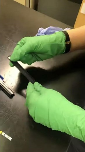 Cleaning VetScan UA