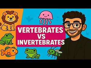Vertebrates and Invertebrates | Animal Classification for Kids | Brain Bit