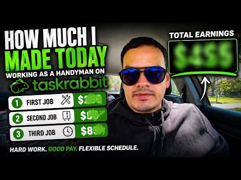 How Much I Made Today as a TaskRabbit Handyman