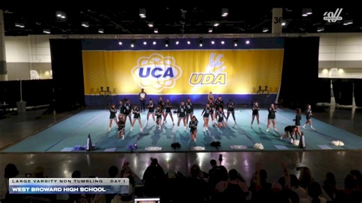 West Broward High School [2025 Large Varsity Non Tumbling Day 1] 2025 UCA Florida Regional