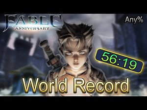 Fable Anniversary Any% 56:19 Speedrun (Former World Record)