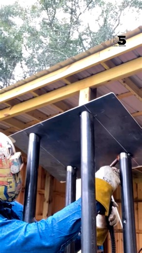 3.3K views · 29 reactions | What an honor it was to build this custom pulpit for Grace Chuch. Proud to put our skills to work for the Kingdom! #fabrication #custommade #metalwork | P5 Welding Services, LLC | Facebook