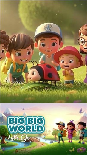 Big Big World Let's Go | Kids Adventure Song | Fun Outdoor Rhyme | Nursery Rhymes