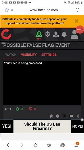 New video on BitChute (link in description)