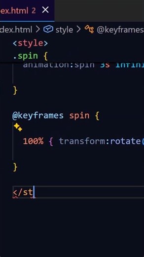 Spinning emoji animation using css #coding #csscoding #webdesign