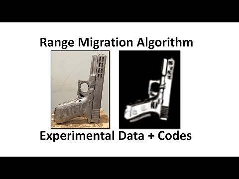 Experimental Data and MATLAB Code for FMCW-SAR Range Migration Algorithm | Radar Imaging 08