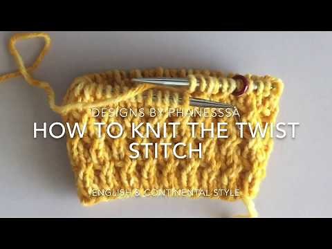 How to Knit the Right Twist (RT) Stitch