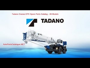 TADANO Cranes EPC Online Parts Catalog