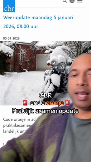 Praktijk Examen Update: Slecht Weer en Annuleringen