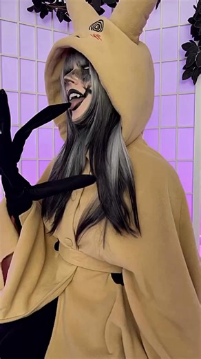 4.3K views · 73 reactions | Do you think I'm spooky? Halloween cosplay idea: #mimikyu https://miccostumes.com/PM-Pikaqu-Mimiku-halloween-cloak-dress-costume-for-adults_70485p.html Cosplayer: @kaidacosplay She made hands herself *Sitewide $5 OFF coupon: 25PHSOC5 | Miccostumes | Facebook