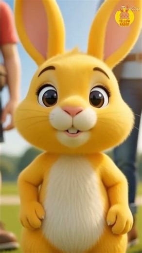Yellow Rabbit Say Hello | Yellow Rabbit #shorts #funny #yellowrabbit