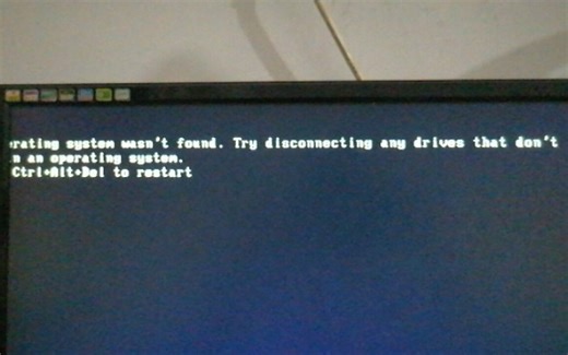 台式电脑开机了，无法进入windows系统，怎么办？[大哭][大哭][大哭]求帮助！！！