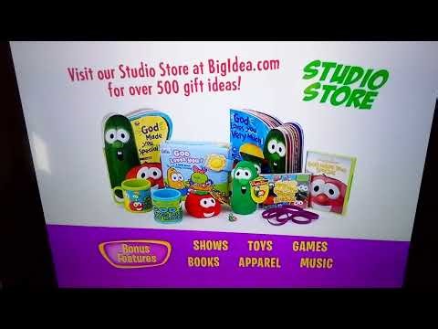 VeggieTales: Minnesota Cuke and the Search for Noah's Umbrella 2009 DVD Menu Walkthrough