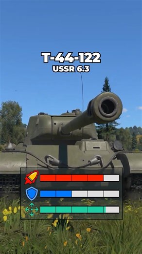 Ranking Every Tank: T-44-122 | #War Thunder #warthunder