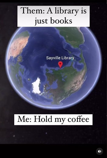 Sayville Library on TikTok
