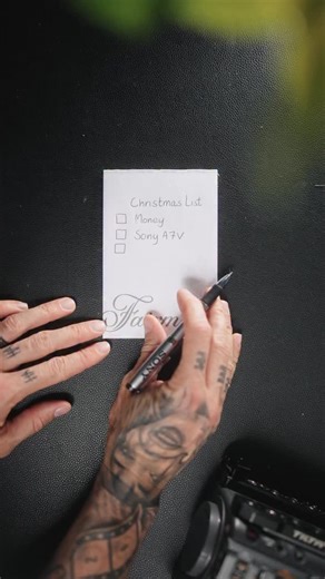 Jason Morris - Filmmaker 📽🇦🇺 on Instagram: "Sorry. Sony A7V it is 😂😂😂 Got art to make so I need me a new camera for Xmas thanks. Go ahead, treat yourself this Xmas 😂🤷🏽‍♂️ Don’t blame me if you’re lonely though"