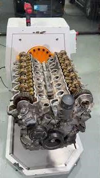 W211 Engine Disassembly Process