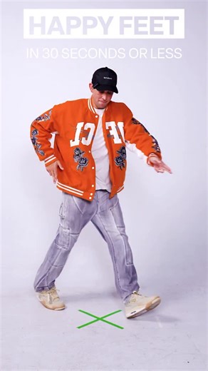 DNCR Dance Academy on Instagram: "Happy feet tutorial 🐧🔥 Comment ‘DANCE’ for something free 👀"