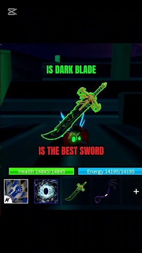 IS DARK BLADE ACTUALLY THE BEST SWORD🤔#bloxfruits #darkblade #bestsword