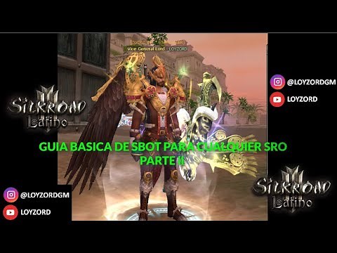 Guia Basica de Configuracion de Sbot pra todos los silkroad parte ll (items)
