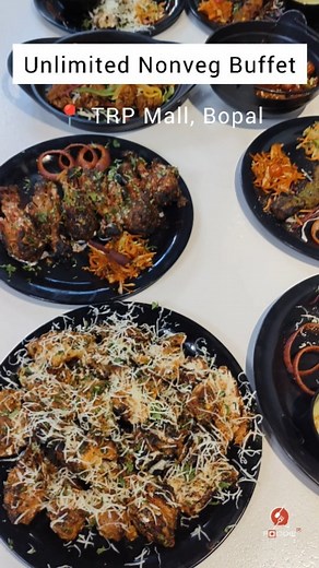 Ahmedabad Non veg Foodies on Instagram: "Unlimited Nonveg Buffet in Ahmedabad (Flat Rs. 111/- discount till 30th June) 101+ Delicious Delicacies, 40+ Nonveg Starters Mon - Thu ( Rs. 777/-) Fri - Sun ( Rs. 888/-) 400+ Seating Space for Parties and Functions Contact: @mahamahim_official 📍 Mahamahim, 6th Floor, TRP Mall, Bopal Follow: @ahmedabad_nonveg_foodies For more such videos #nonveg #unlimited #unlimitedbuffet #buffet #food #ahmedabad #foodie #chicken #foodporn #ahmedabad #foodblogger