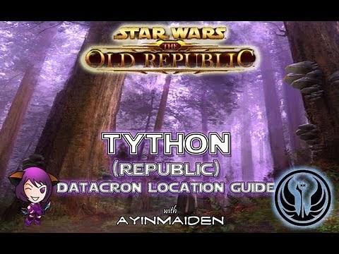 SWTOR - Tython (Republic) Datacron Location Guide