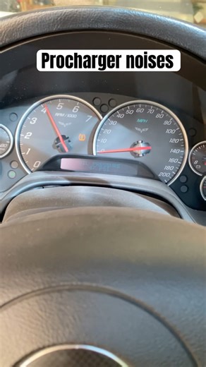 Procharger noises on the c6 corvette! #c6corvette #corsaperformance #racecar #cartok